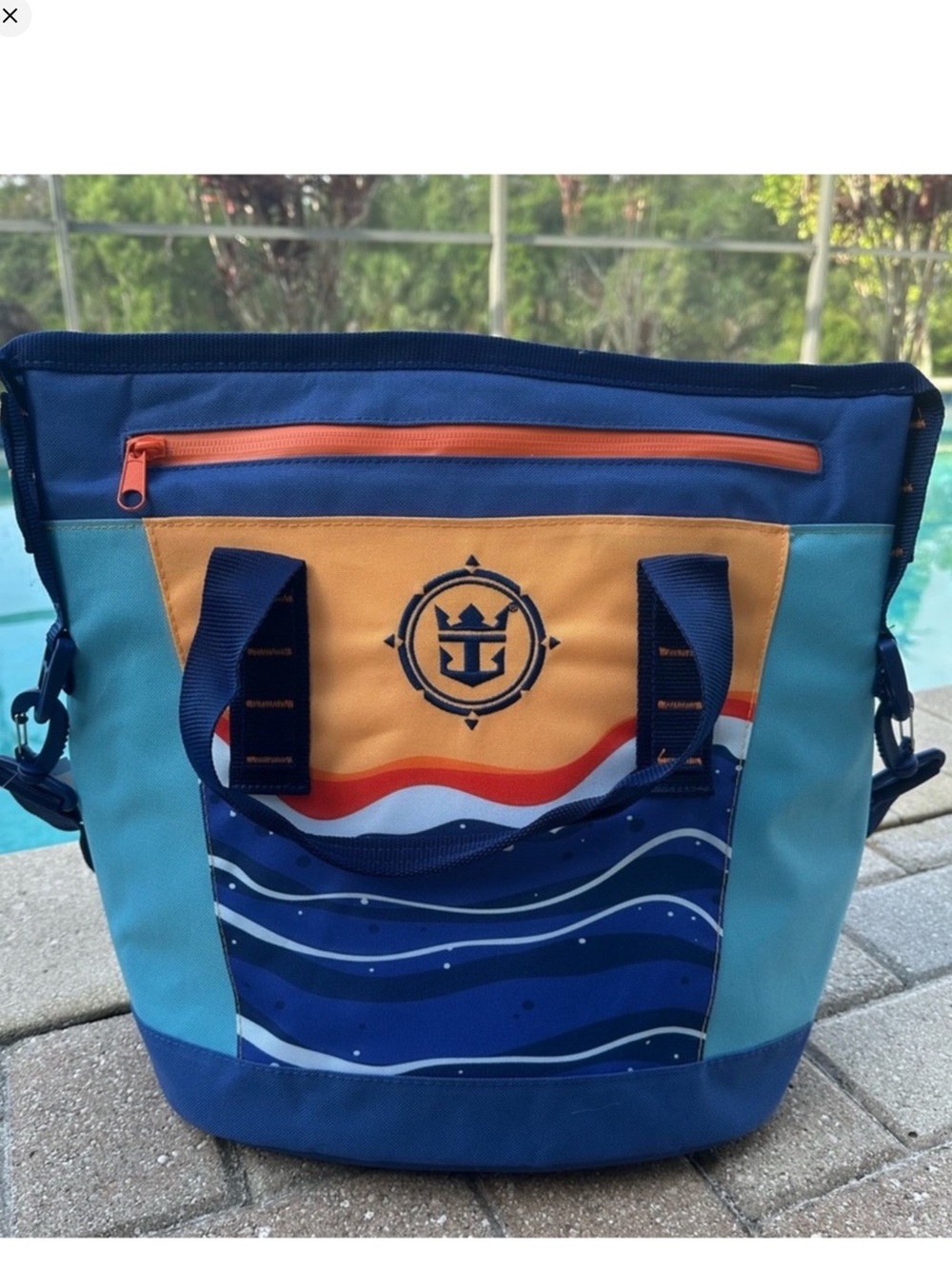 Brand new Royal Carribbean insulated cooler tote bag, no tags.